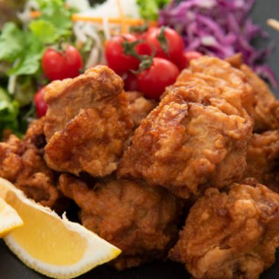 Japanese fried chicken “karaage"